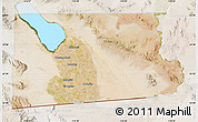 Satellite Map of Imperial County, lighten