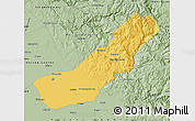 Savanna Style Map of Madera County