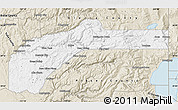 Classic Style Map of Nevada County