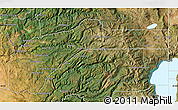 Satellite Map of Nevada County