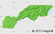 Political Map of Placer County, cropped outside