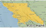Savanna Style Map of San Luis Obispo County