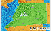 Political Map of Shasta County