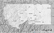 Gray Map of Siskiyou County