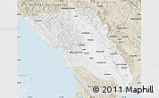 Classic Style Map of Sonoma County