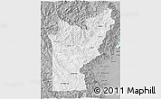 Gray 3D Map of Trinity County