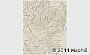 Shaded Relief 3D Map of Trinity County