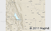 Shaded Relief Map of Yolo County