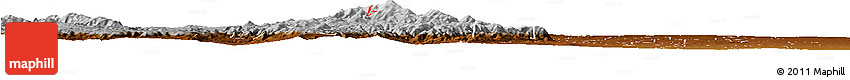 Physical Horizon Map of ZIP Code 00027