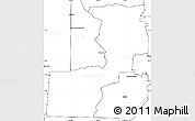 Blank Simple Map of ZIP code 00027