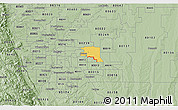 Savanna Style 3D Map of ZIP code 80011