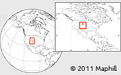 Blank Location Map of ZIP code 80011, within the entire country