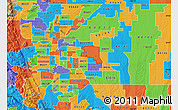 Political Map of ZIP code 80011
