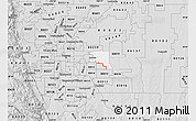 Silver Style Map of ZIP code 80011