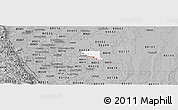 Gray Panoramic Map of ZIP code 80011
