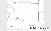 Blank Simple Map of ZIP code 80011
