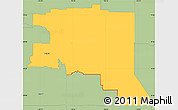 Savanna Style Simple Map of ZIP code 80011