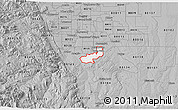 Gray 3D Map of ZIP code 80124