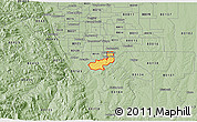 Savanna Style 3D Map of ZIP code 80124