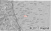 Gray 3D Map of ZIP code 80204