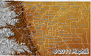 Physical 3D Map of ZIP code 80204