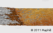 Physical Panoramic Map of ZIP code 80219
