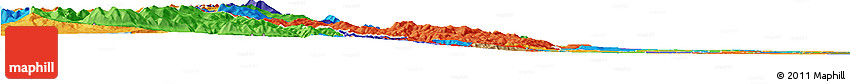 Political Horizon Map of ZIP Code 80302