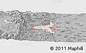 Gray Panoramic Map of ZIP code 80302