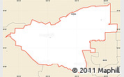 Classic Style Simple Map of ZIP code 80401