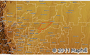 Physical 3D Map of ZIP code 80601