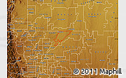 Physical Map of ZIP code 80601