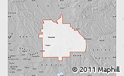 Gray Map of ZIP code 80611