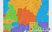 Political Map of ZIP code 80611