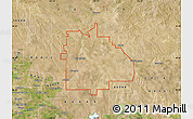 Satellite Map of ZIP code 80611