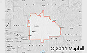 Silver Style Map of ZIP code 80611