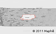 Gray Panoramic Map of ZIP code 80621