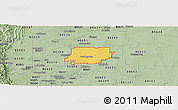 Savanna Style Panoramic Map of ZIP code 80621