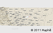 Classic Style Panoramic Map of ZIP code 80640