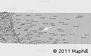 Gray Panoramic Map of ZIP code 80640