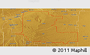 Physical Panoramic Map of ZIP code 80720