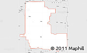 Silver Style Simple Map of ZIP code 80720