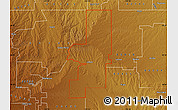 Physical Map of ZIP code 80828