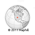 Outline Map of ZIP Code 80828