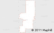 Silver Style Simple Map of ZIP code 80828