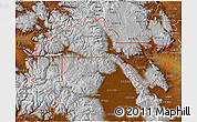Physical 3D Map of ZIP codes starting with 812