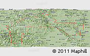 Savanna Style Panoramic Map of ZIP codes starting with 812