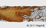 Physical Panoramic Map of ZIP code 81415