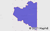 Political Simple Map of ZIP code 81415, cropped outside