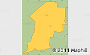 Savanna Style Simple Map of ZIP code 81430