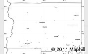 Blank Simple Map of Boulder County